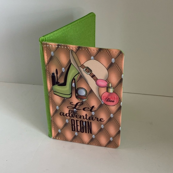 Orange Passport Wallet - Picture 5 of 7